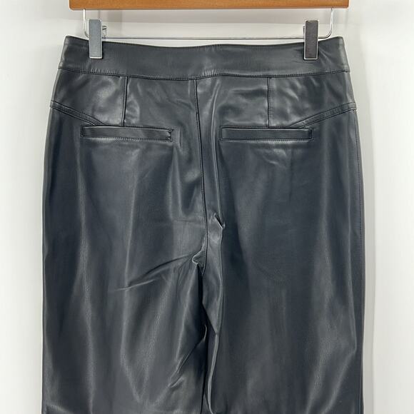 We the Free Women's Uptown High Rise Vegan Leather Pants - Black - 6 - NWT - Picture 7 of 8